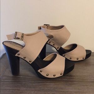 Francesca chunky heels